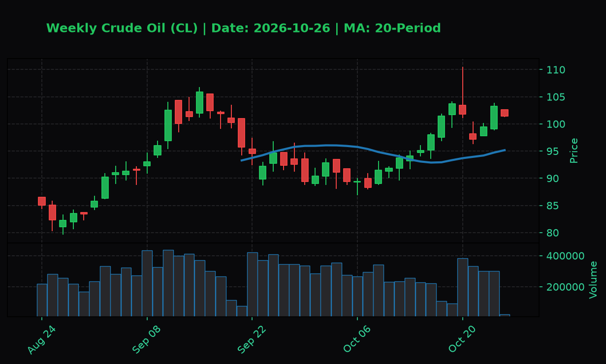 Crude Oil Weekly Chart