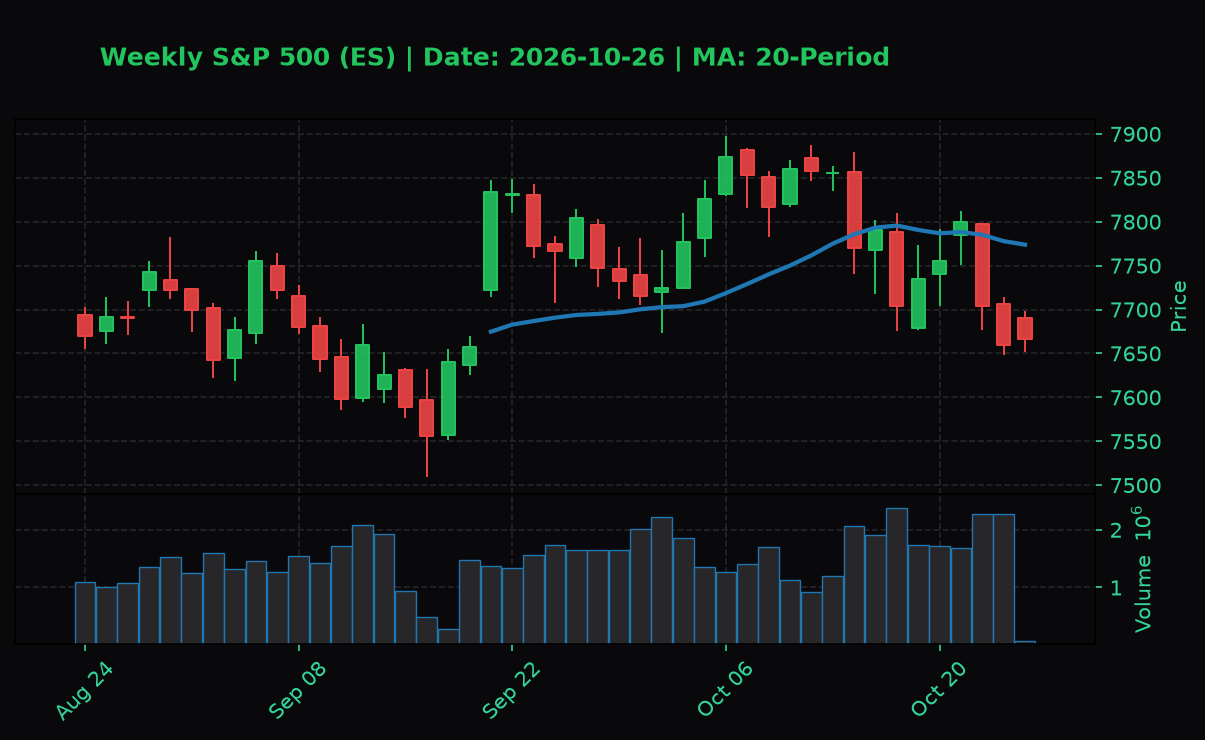 ES Weekly Chart